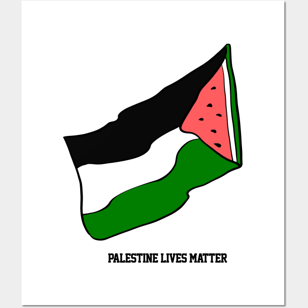 Palestine Lives Matter Wall Art by Simbada Darurat